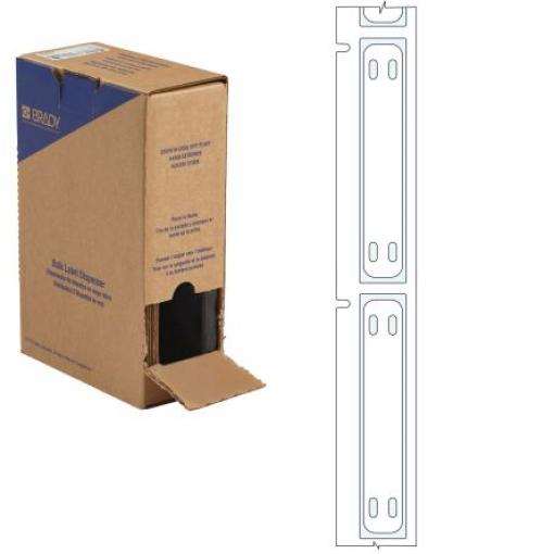Brady Kabelové štítky Bílá 10 mm BMP61, BMP71 60 mm 250 Per Pack