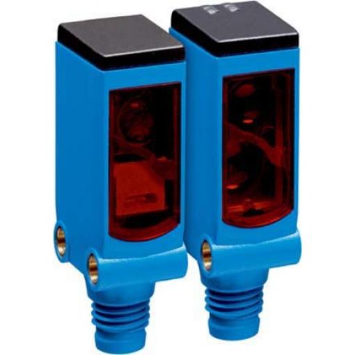 Fotoelektrický snímač, řada: W4S-3 0 → 5 m LED Blok 4kolíkový konektor M8 IO-Link, výstup: PNP Jednocestná