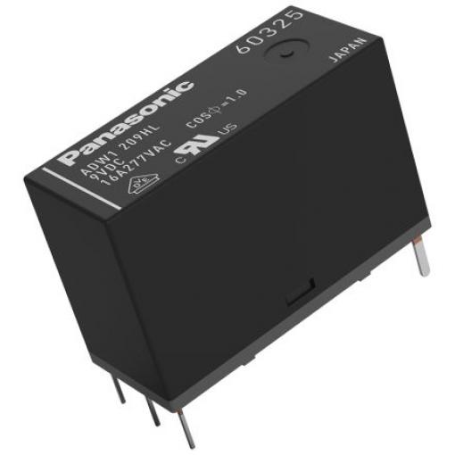 Panasonic Výkonové relé SPST Montáž na plošný spoj 16 A 3 V dc ADW1