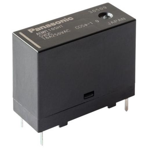 Výkonové relé SPST Montáž na PCB 24V dc