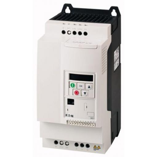 Měnič kmitočtu, řada: DC1 11 kW 3 16kHz 480 V IP20 Eaton 24 A