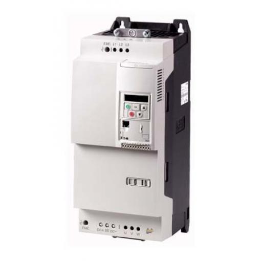 Měnič kmitočtu, řada: DC1 22 kW 3 16kHz 480 V IP20 Eaton 46 A