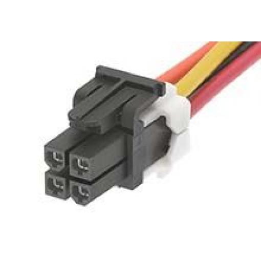 Kabel pro připojení k desce 4 1 m Vnitřní, řada: 45135 Molex Mini-Fit TPA2 4 Vnitřní Mini-Fit TPA2