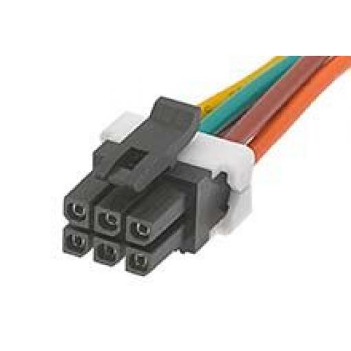Kabel pro připojení k desce 6 150 mm Vnitřní, řada: 45132 Molex Micro-Fit TPA 6 Vnitřní Micro-Fit TPA