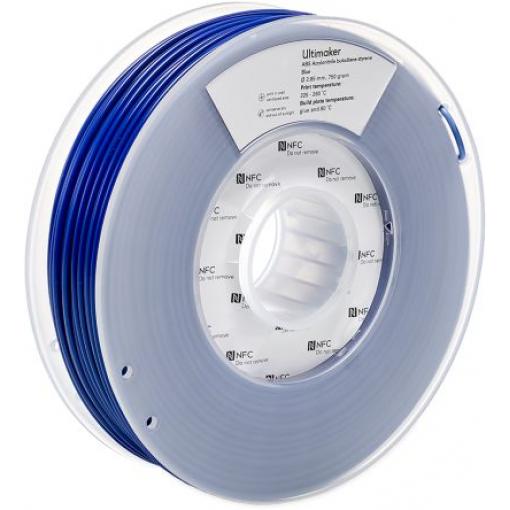 Vlákna pro 3D tiskárny, Modrá 2.85 mm 750 g ABS Ultimaker