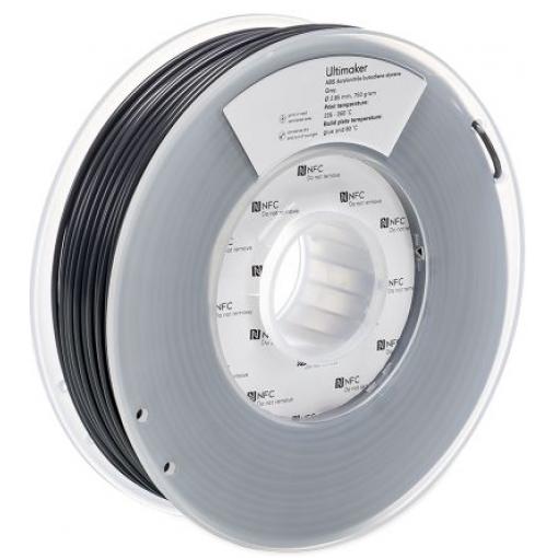 Vlákna pro 3D tiskárny, Šedá 2.85 mm 750 g ABS Ultimaker