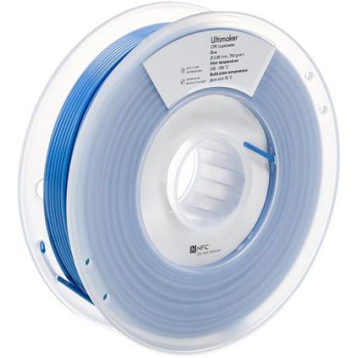 Vlákna pro 3D tiskárny, Modrá 2.85 mm 750 g CPE Ultimaker