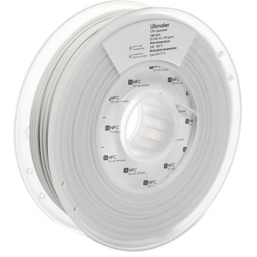 Vlákna pro 3D tiskárny, Šedá 2.85 mm 750 g CPE Ultimaker