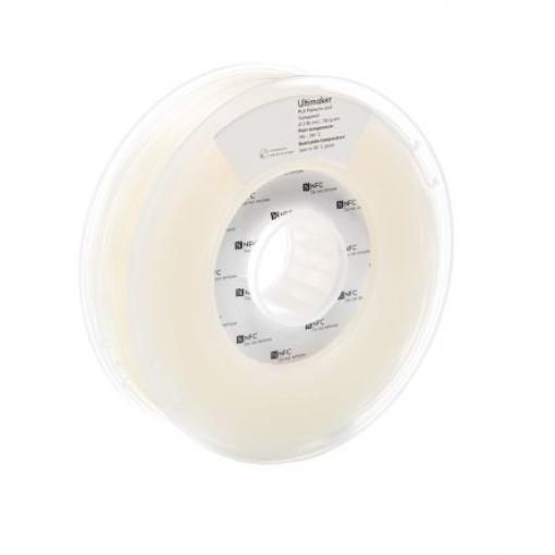 Vlákna pro 3D tiskárny, Průhledné 2.85 mm 750 g Polymléčná kyselina Ultimaker