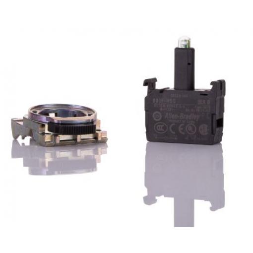Allen Bradley Blok světel, řada: 800F Blok světel 24V ac Šroub barva Zelená LED