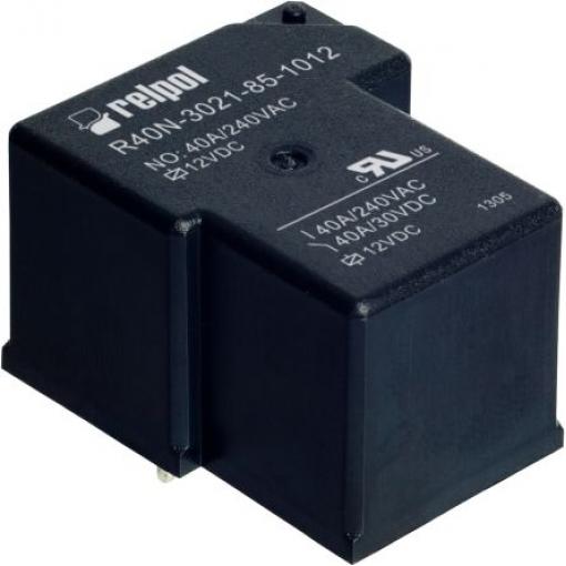 Relpol Výkonové relé 1 CO Montáž na plošný spoj 40 A 220 V ac R40N