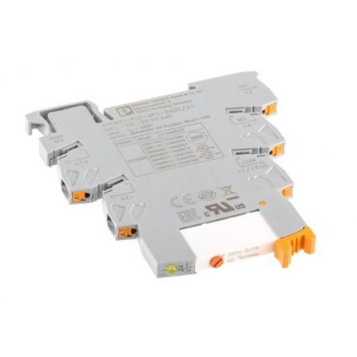Phoenix Contact Relé rozhraní 24 V dc SPDT Lišta DIN PLC-RPT- 24DC/21AU/MS 15.3 mA