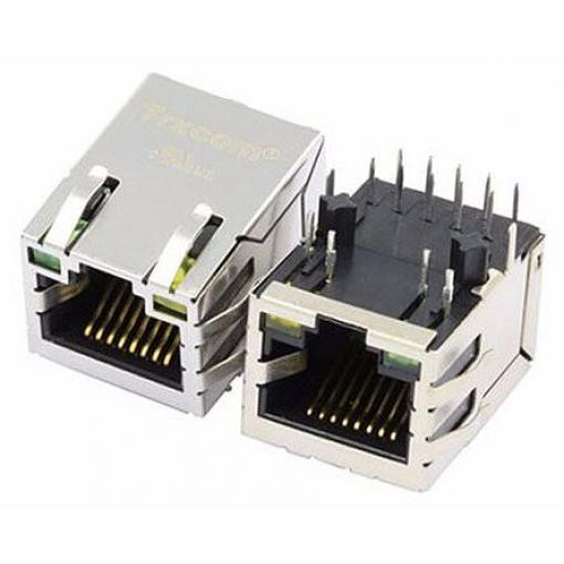 Wurth Elektronik Ethernetový transformátor LAN, Montáž na plošný spoj, délka: 16.2 mm, 1:1, šířka: 13.5 mm, 85 °C, -40