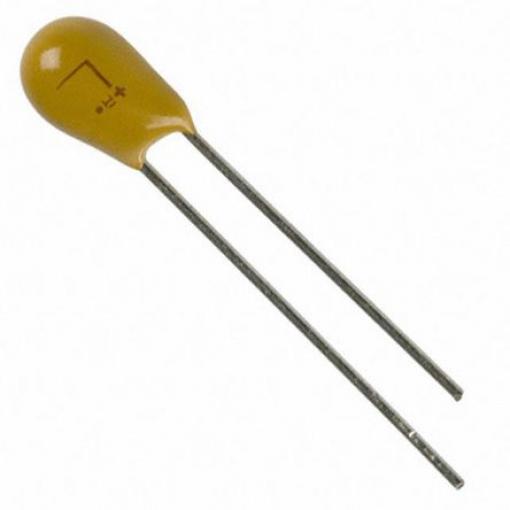 Tantalový kondenzátor, řada: Tap ±10 % 47 μF 35 V dc, Průchozí otvor Pevné ESR 0.8Ω 125 °C Elektrolytický KYOCERA AVX