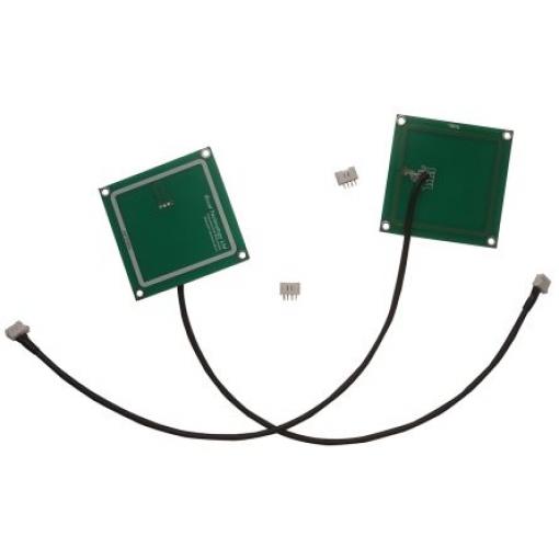 Anténa RFID RFID-ANT1356-50x50-300 v1 Anténa PCB Povrch Plošný spoj JST PHR-4 Eccel Technology Ltd Vysokofrekvenční