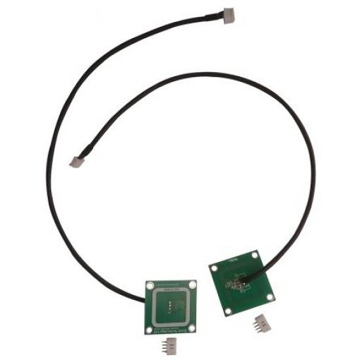 Anténa RFID RFID-ANT1356-25x25-300 v1 Anténa PCB Povrch Plošný spoj JST PHR-4 Eccel Technology Ltd Vysokofrekvenční