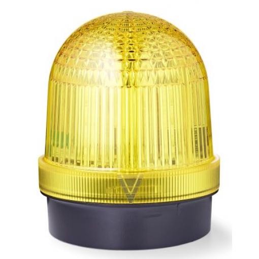 Výstražný maják, řada: UDCW Blikající, stálé barva Žlutá LED 0.100A Povrchová montáž 24 V AC/DC CE, UL, EAC