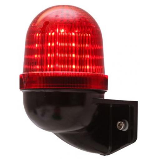 Výstražný maják, řada: UDCV Blikající, stálé barva Červená LED 0.045A Povrchová montáž 230–240 V AC CE, UL, EAC