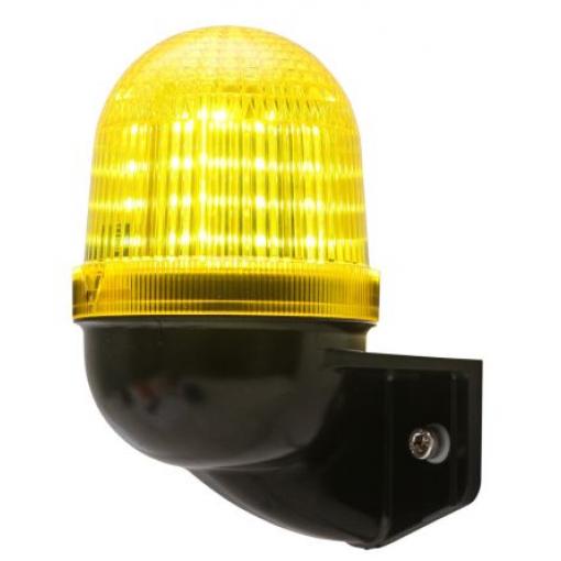 Výstražný maják, řada: UDCV Blikající, stálé barva Žlutá LED 0.100A Povrchová montáž 24 V AC/DC CE, UL, EAC