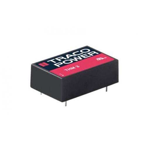 TRACOPOWER Měnič DC/DC THM 3, výstup: 5 V dc 5 kV ac, Vin 36V dc 300 mA, Vin 9V 3 W -40 °C 90 °C Montáž na plošný spoj
