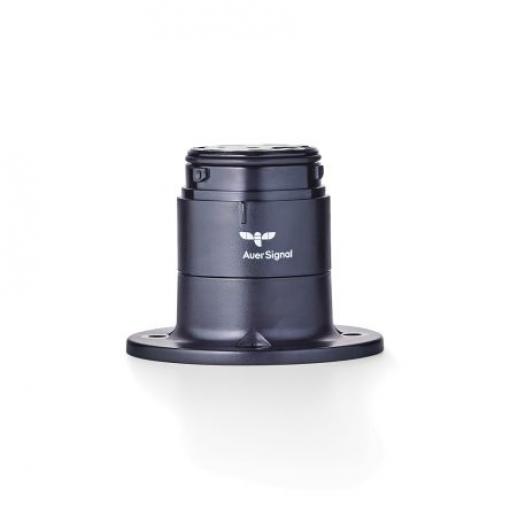 AUER Signal, rozsah: ZMF Montážní základna LED Montážní základna 100 dB barva pouzdra Černá základna 40 mm AC/DC IP66