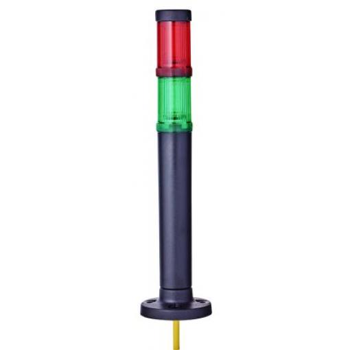 Signální věž, řada: modulCOMPACT30 LED 2 světelné prvky barva Červená/zelená 24 V AC/DC Červená/zelená