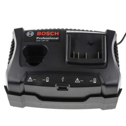 Nabíječka sad akumulátorů 12 → 18V Li-Ion zástrčka UK pro Akumulátorové nářadí Bosch Bosch GAX 18V-30