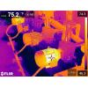 Termokamera E75 278 mm 320 x 240 Pixel E75, rozsah teploty: 1500 °C FLIR Radiometrické video na kameře, ISOCAL