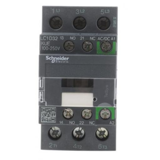 Schneider Electric 1 NO, 1 NC Stykač napětí ve vinutí 230V ac 3pólový 32 A 690V ac 15 kW s 3 NO kontakty 250V Řízení