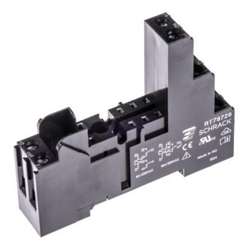 Patice relé pro Řada RT 240V ac
