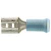 TE Connectivity Zásuvný konektor, řada: PIDG FASTON .250 Izolované, 6.35 x 0.81 mm, Modrá Vnitřní, celková délka: 23.2