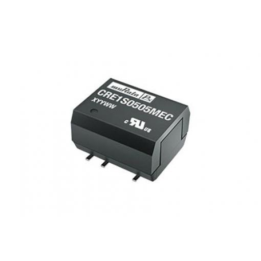 Murata Power Solutions Měnič DC/DC CRE1, výstup: 5 V dc 3 kV dc, Vin 5.5V dc 200 mA, Vin 4.5V 1 W -40 °C 85 °C