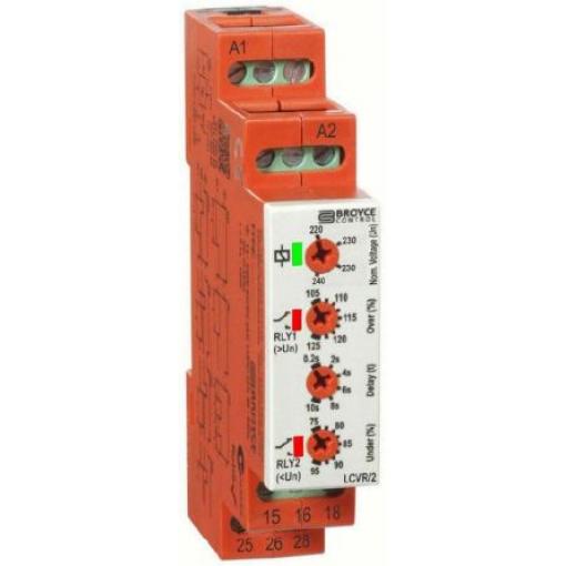 Broyce Control Monitorovací relé, řada: L 1 a SPDT kontakty Lišta DIN