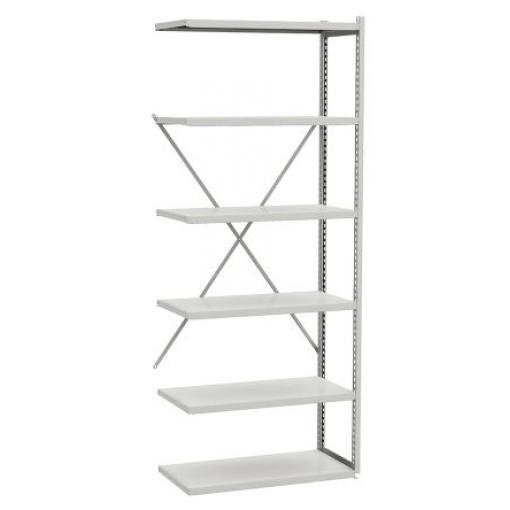 Rozšíření regálu, Ocel barva Šedá 2000 mm x 1000 mm 500 mm nosnost 149.69 kg Treston