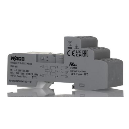 WAGO Objímka relé pro Relé 14 250 V ac 858-100 Lišta DIN