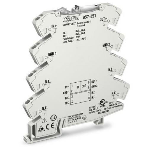 Převodník signálu, řada: JUMPFLEX Isolation Amplifiers Proud IECEx, ATEX Proud, počet kanálů: 1 WAGO