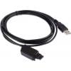 WAGO Propojovací kabel Vnější, řada: Jumpflex, A: Zástrčka, 2.5 m, Černá