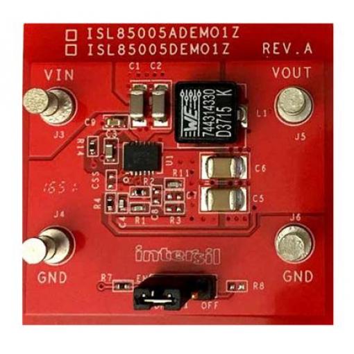 Demo deska Demonstrační deska Snižující regulátor Renesas Electronics ISL85005FRZ, pro použití s: Snižující regulátor