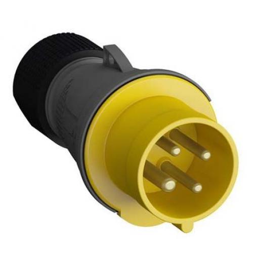 Amphenol Industrial Průmyslový napájecí konektor, řada: Easy & Safe, IP44, Kabel, formát pólů: 3P+PE, orientace těla: