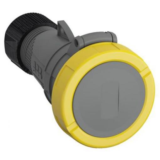 Amphenol Industrial Průmyslový napájecí konektor, řada: Easy & Safe, IP67, Kabel barva Žlutá, 16 A 2P+PE, 110 V