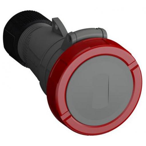 Amphenol Industrial Průmyslový napájecí konektor, řada: Easy & Safe, IP67, Kabel barva Červená, 16 A 3P+N+PE, 415 V