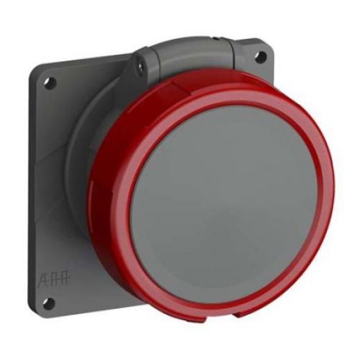 Amphenol Industrial Průmyslový napájecí konektor, řada: Easy & Safe, IP67, Panel barva Červená, 16 A 3P+PE, 415 V