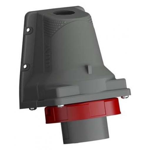 Amphenol Industrial Průmyslový napájecí konektor, řada: Easy & Safe, IP67, Nástěnná montáž, formát pólů: 3P+PE,