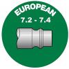 Bezpečnostní rychlospojka, řada: prevoS1 ESI 07, Kompozitní tělo Vnitřní, přípojka se závitem: BSP PREVOST