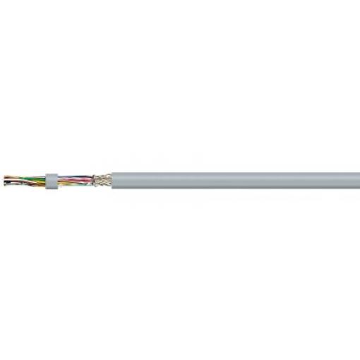 Datový kabel, typ pláště: Pocínovaný měděný splétaný, PVC, 300 V, chování ohně: Zpomalovač hoření CAE Industrie