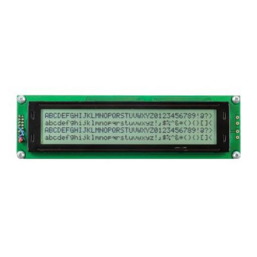 Monochromatický LCD displej MC44005A6W-FPTLW-V2, řada: A Alfanumerické podsvícení LED Bílá 8bitový Midas Bílá 4 x 40