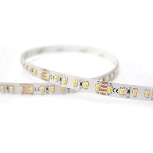 PowerLED Páska LED, počet diod LED/metr: 120, rozteč diod LED: 16.7 mm, 6000k, Bílá, délka pásky: 100 mm, 24 V, napájení