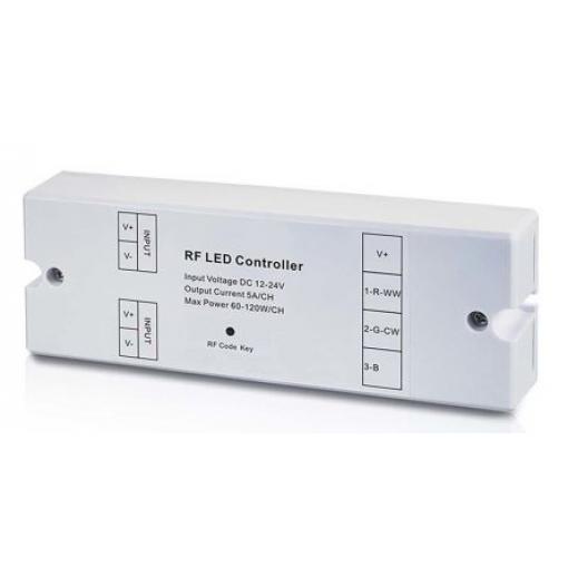 LED ovladač CCT-RF-3x5A 120W 12 V 15 A PowerLED 24 V