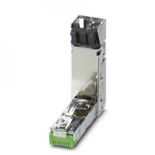 Phoenix Contact Konektor RJ45, řada: CUC-IND-C1ZNI-B/R4IE8 Vnější Cat5, počet cest: 8, Pravý úhel, Kabel Stíněné, počet