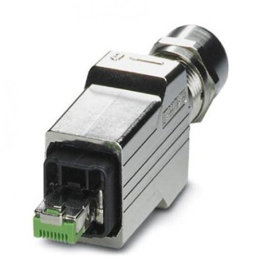 Phoenix Contact Konektor RJ45, řada: CUC-V14-C1ZNI-S/R4E8 Vnější Cat5, počet cest: 8, Rovný, Kabel Stíněné, počet portů: